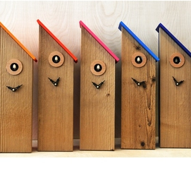 modern cuckoo clocks - designer clocks - design clocks - cuckoos